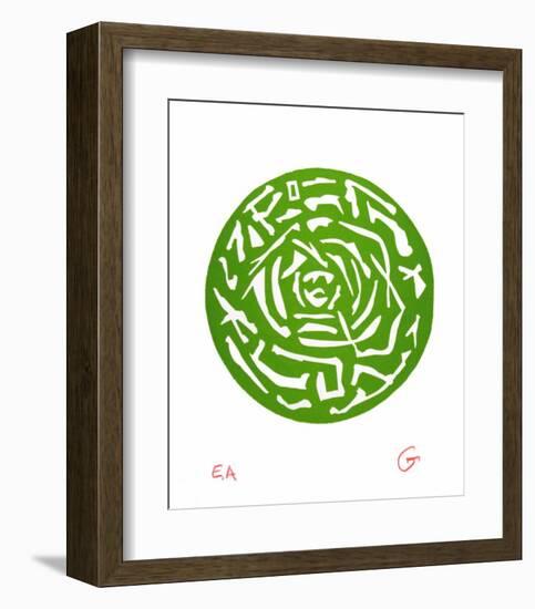 Masque I-Theophilos Geredakis-Framed Limited Edition