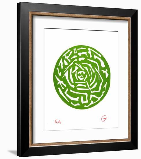 Masque I-Theophilos Geredakis-Framed Limited Edition