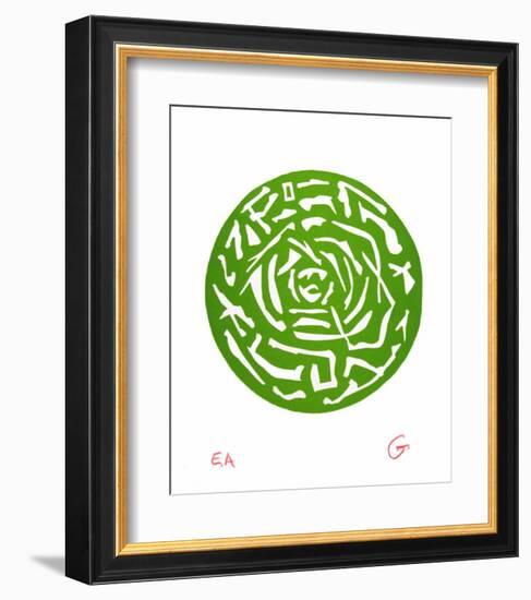 Masque I-Theophilos Geredakis-Framed Limited Edition