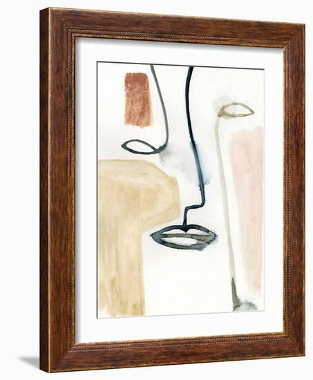 Masque I-Victoria Barnes-Framed Art Print