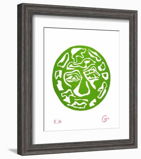 Masque II-Theophilos Geredakis-Framed Limited Edition