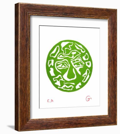 Masque II-Theophilos Geredakis-Framed Limited Edition