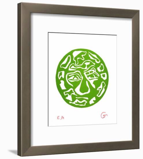 Masque II-Theophilos Geredakis-Framed Limited Edition