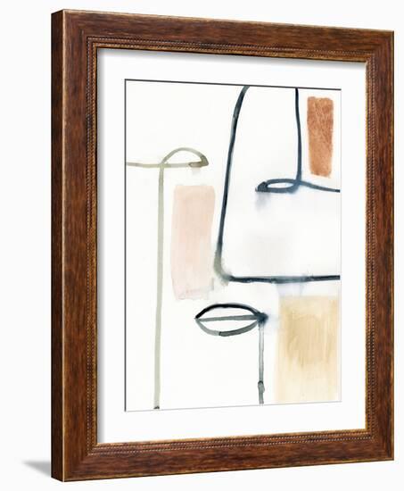 Masque II-Victoria Barnes-Framed Art Print