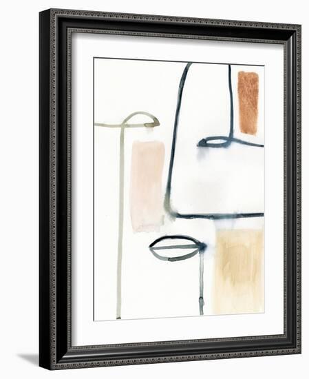 Masque II-Victoria Barnes-Framed Art Print