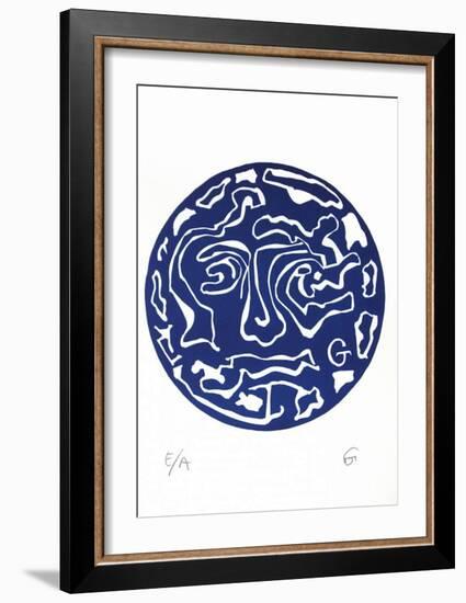 Masque V-Theophilos Geredakis-Framed Limited Edition