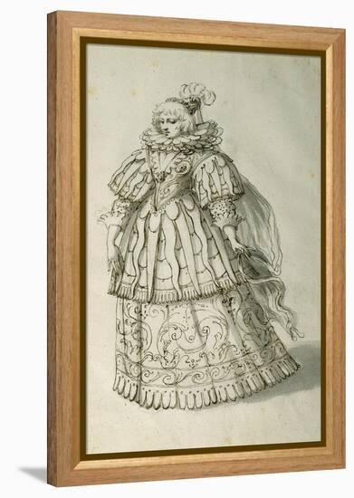 Masquer, C.1638-Inigo Jones-Framed Premier Image Canvas