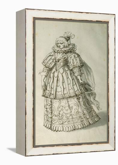 Masquer, C.1638-Inigo Jones-Framed Premier Image Canvas