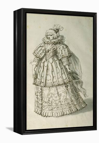 Masquer, C.1638-Inigo Jones-Framed Premier Image Canvas