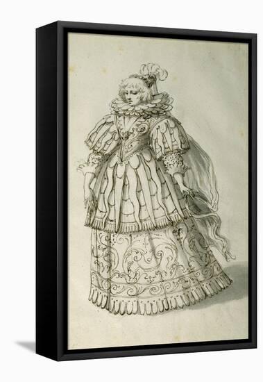 Masquer, C.1638-Inigo Jones-Framed Premier Image Canvas