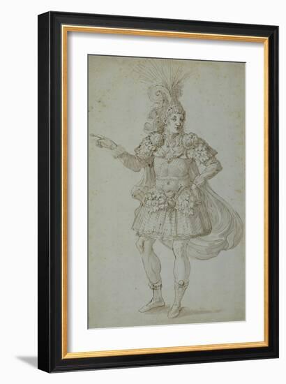 Masquer's Costume-Inigo Jones-Framed Giclee Print