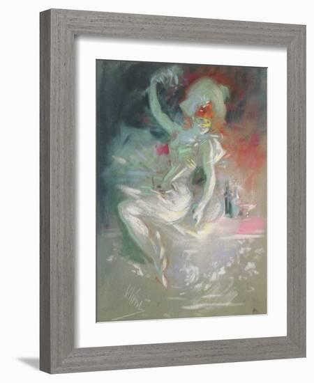 Masquerade, 1890s-Jules Chéret-Framed Giclee Print