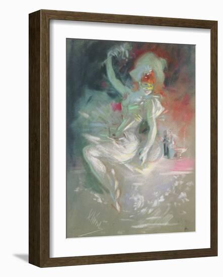 Masquerade, 1890s-Jules Chéret-Framed Giclee Print