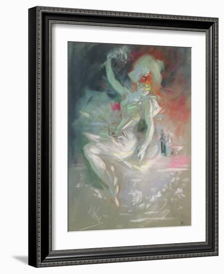 Masquerade, 1890s-Jules Chéret-Framed Giclee Print