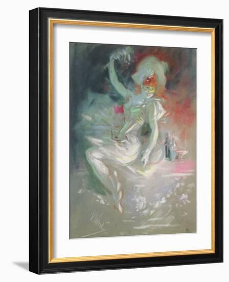 Masquerade, 1890s-Jules Chéret-Framed Giclee Print