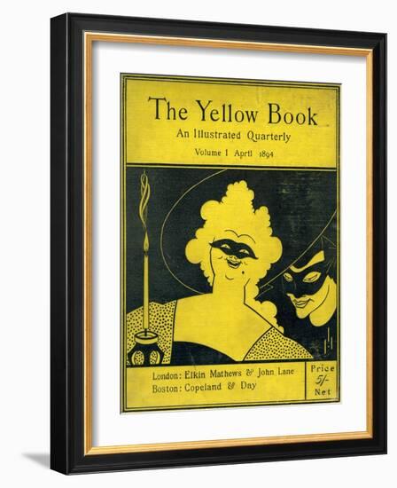 Masquerade Beardsley-Aubrey Beardsley-Framed Art Print