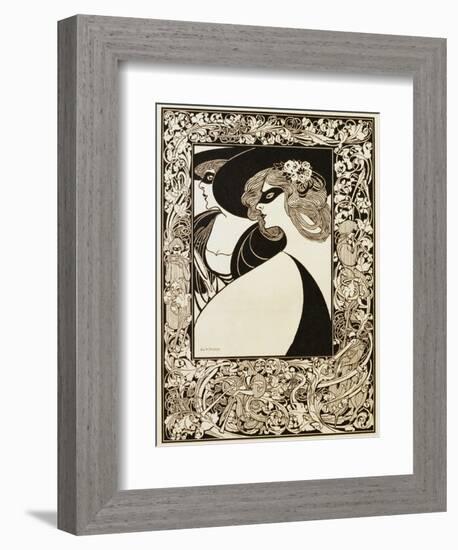 Masquerade-William H. Bradley-Framed Giclee Print