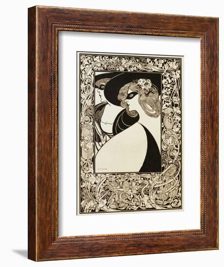 Masquerade-William H. Bradley-Framed Giclee Print