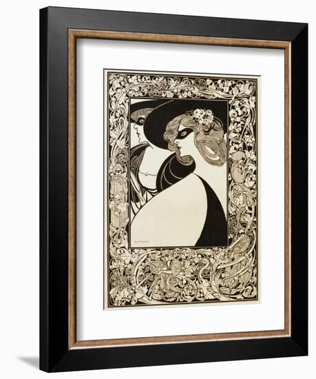 Masquerade-William H. Bradley-Framed Giclee Print