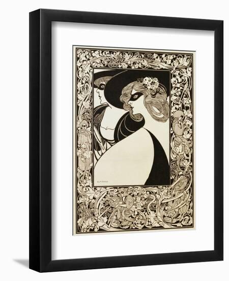 Masquerade-William H. Bradley-Framed Giclee Print