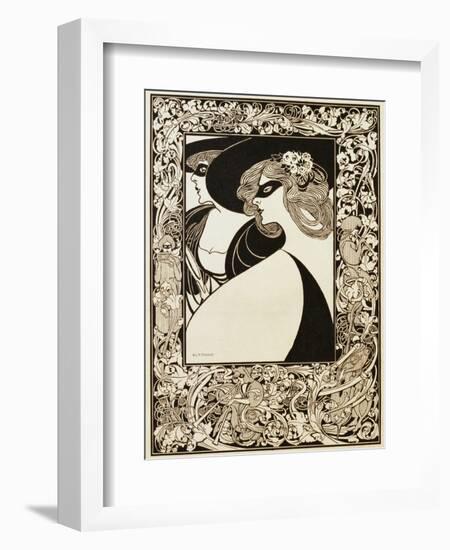 Masquerade-William H. Bradley-Framed Giclee Print