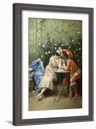 Masqueraders-Raimundo de Madrazo Y Garetta-Framed Art Print