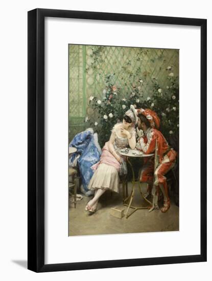 Masqueraders-Raimundo de Madrazo Y Garetta-Framed Art Print