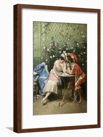 Masqueraders-Raimundo de Madrazo Y Garetta-Framed Art Print