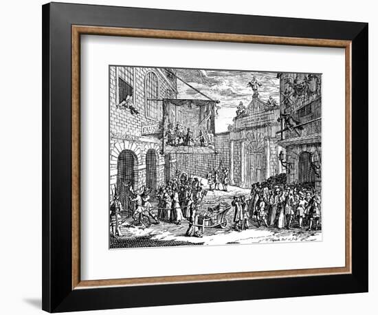 Masquerades and Operas, 1724-William Hogarth-Framed Giclee Print