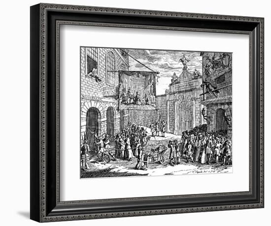 Masquerades and Operas, 1724-William Hogarth-Framed Giclee Print