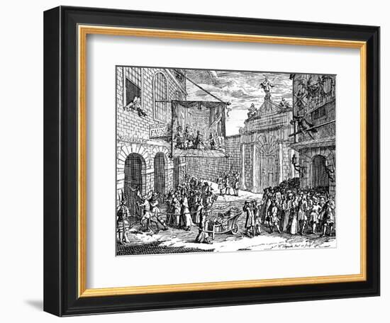 Masquerades and Operas, 1724-William Hogarth-Framed Giclee Print