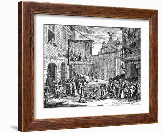 Masquerades and Operas, 1724-William Hogarth-Framed Giclee Print