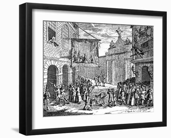 Masquerades and Operas, 1724-William Hogarth-Framed Giclee Print