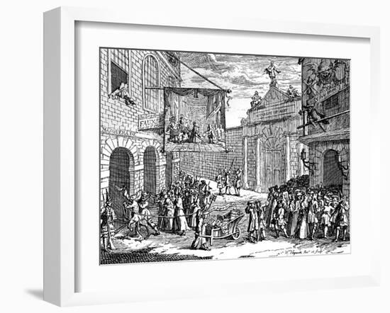 Masquerades and Operas, 1724-William Hogarth-Framed Giclee Print