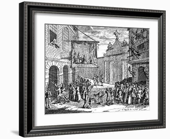 Masquerades and Operas, 1724-William Hogarth-Framed Giclee Print