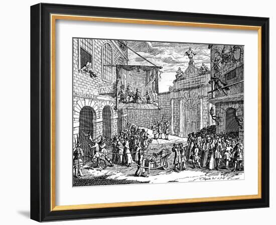 Masquerades and Operas, 1724-William Hogarth-Framed Giclee Print