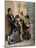 Mass in Tyrol, 1870, Austria-null-Mounted Giclee Print