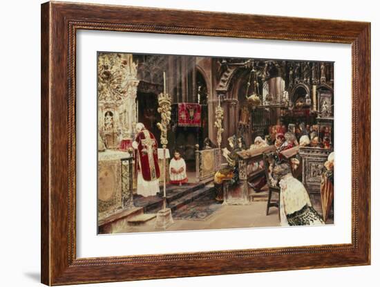 Mass-Jose Gallegos Y Arnosa-Framed Giclee Print