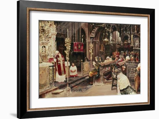 Mass-Jose Gallegos Y Arnosa-Framed Giclee Print