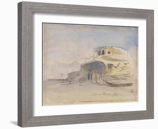 Massa Forno, Gozo, Malta, 1866-Edward Lear-Framed Giclee Print