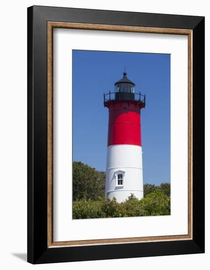 Massachusetts, Cape Cod, Eastham, Nauset Light, Lighthouse-Walter Bibikow-Framed Photographic Print