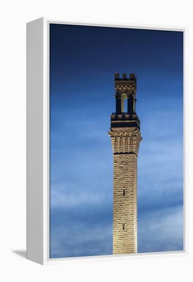 Massachusetts, Cape Cod, Provincetown, Pilgrim Monument-Walter Bibikow-Framed Premier Image Canvas