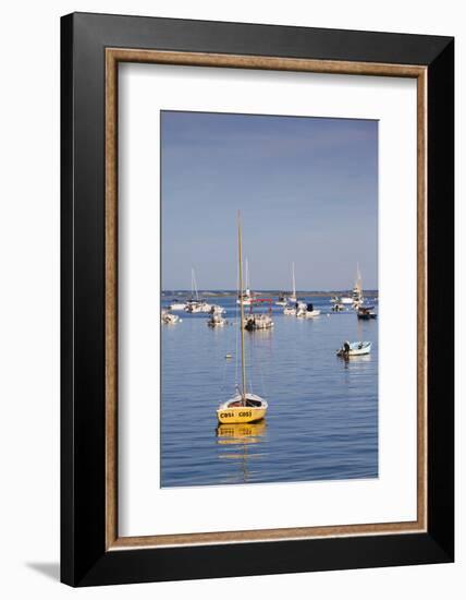 Massachusetts, Cape Cod, Provincetown, the West End, Boats-Walter Bibikow-Framed Photographic Print