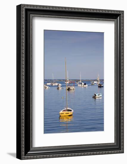 Massachusetts, Cape Cod, Provincetown, the West End, Boats-Walter Bibikow-Framed Photographic Print