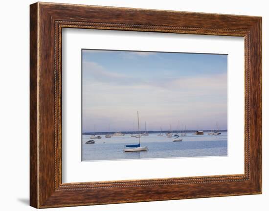 Massachusetts, Cape Cod, Provincetown, the West End, Boats-Walter Bibikow-Framed Photographic Print