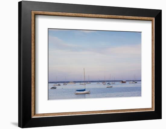 Massachusetts, Cape Cod, Provincetown, the West End, Boats-Walter Bibikow-Framed Photographic Print