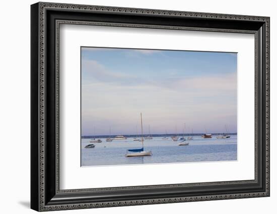 Massachusetts, Cape Cod, Provincetown, the West End, Boats-Walter Bibikow-Framed Photographic Print