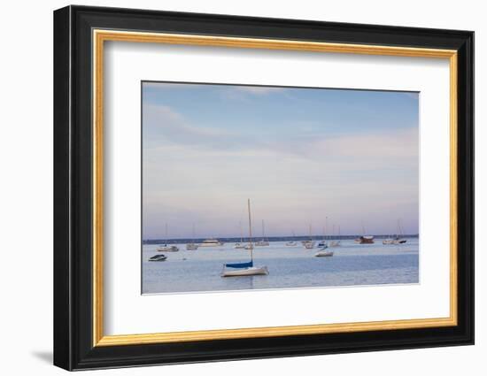 Massachusetts, Cape Cod, Provincetown, the West End, Boats-Walter Bibikow-Framed Photographic Print