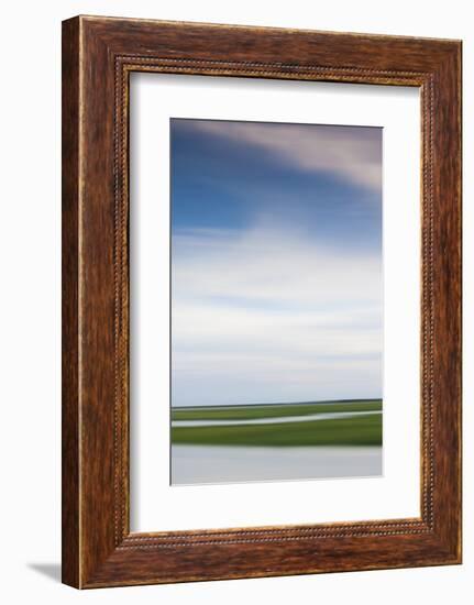 Massachusetts, Cape Cod, Provincetown, the West End, Marshes-Walter Bibikow-Framed Photographic Print