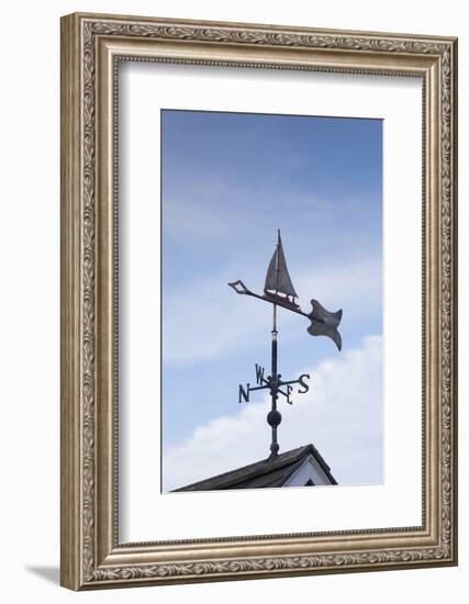 Massachusetts, Cape Cod, Provincetown, the West End, Weather Vane-Walter Bibikow-Framed Photographic Print